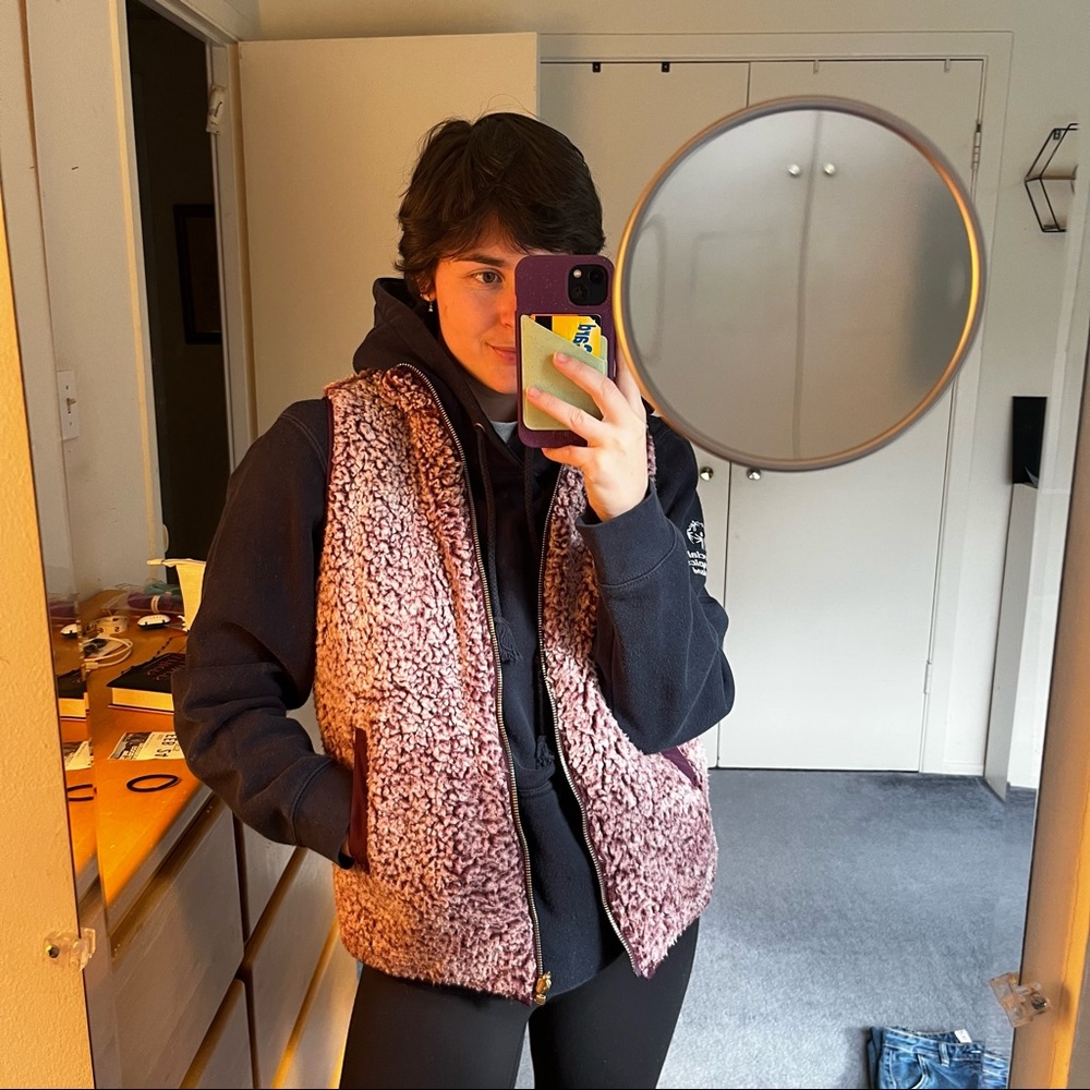 Maroon Reversible Vest - Picture 8 of 8